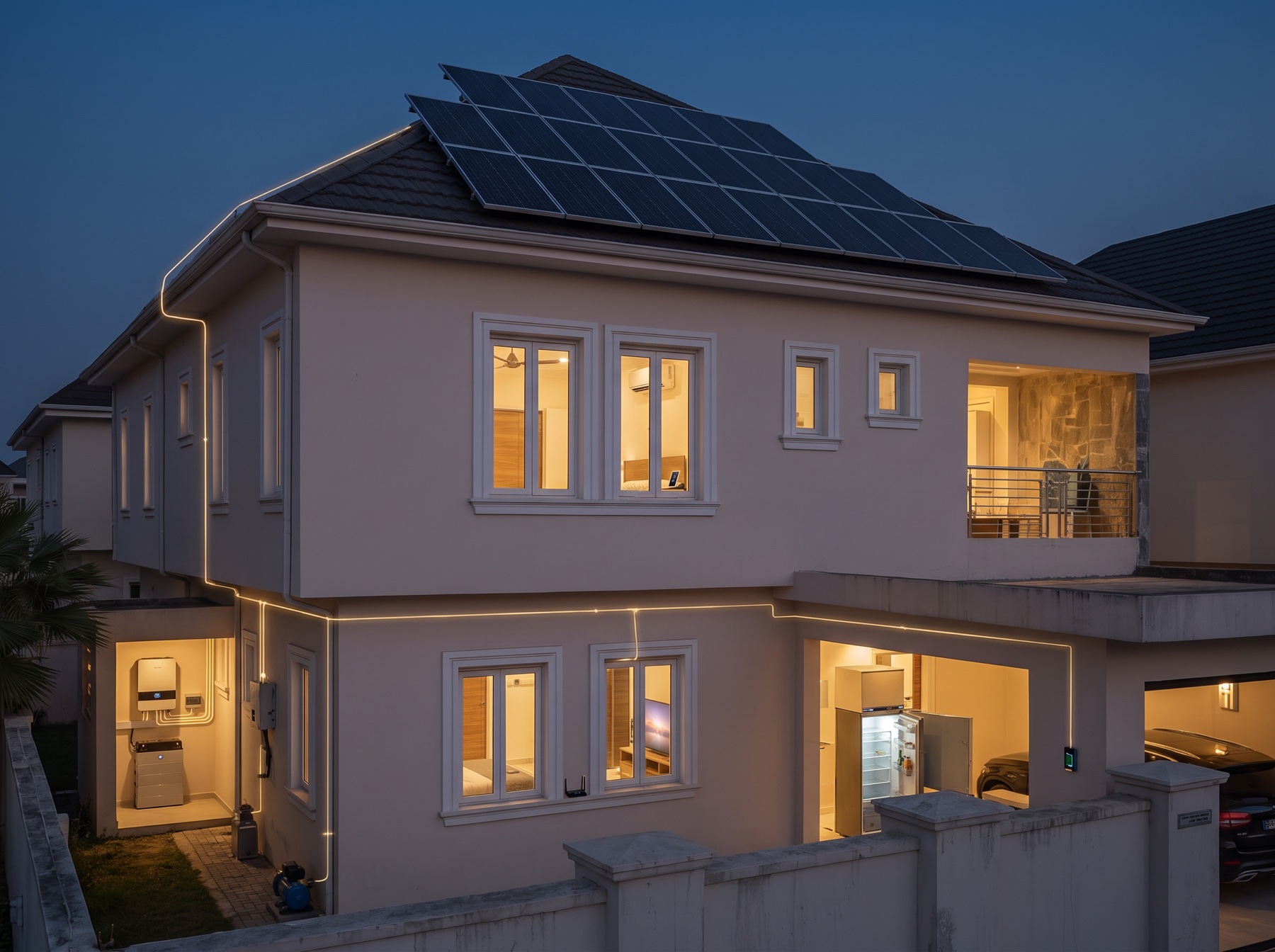 A CiscoVolt-powered family home with rooftop solar